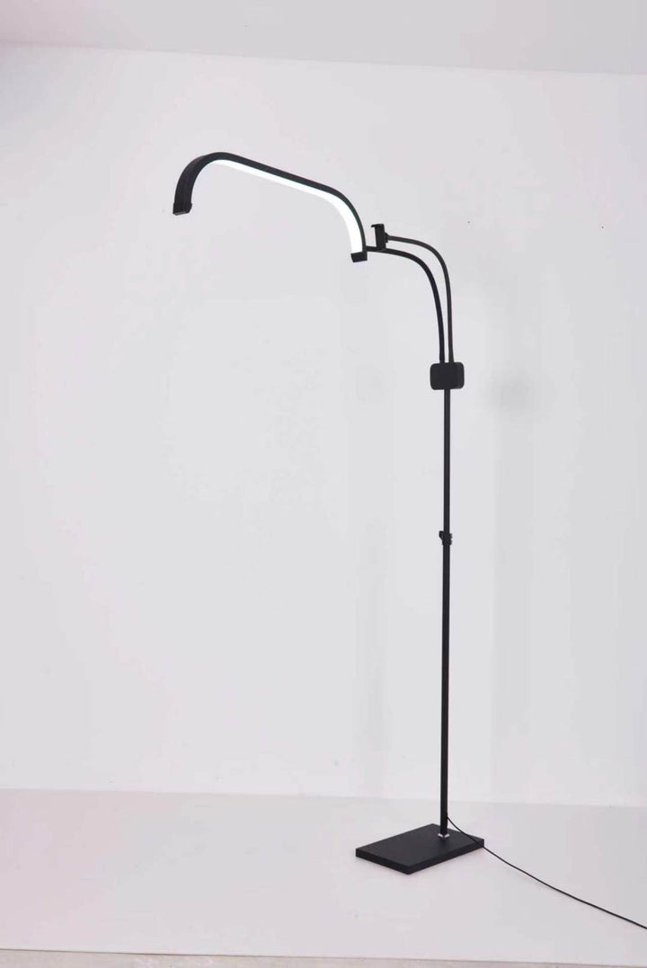 Half Moon Arc LED Floor Lamp – Stylish Lighting for Estheticians