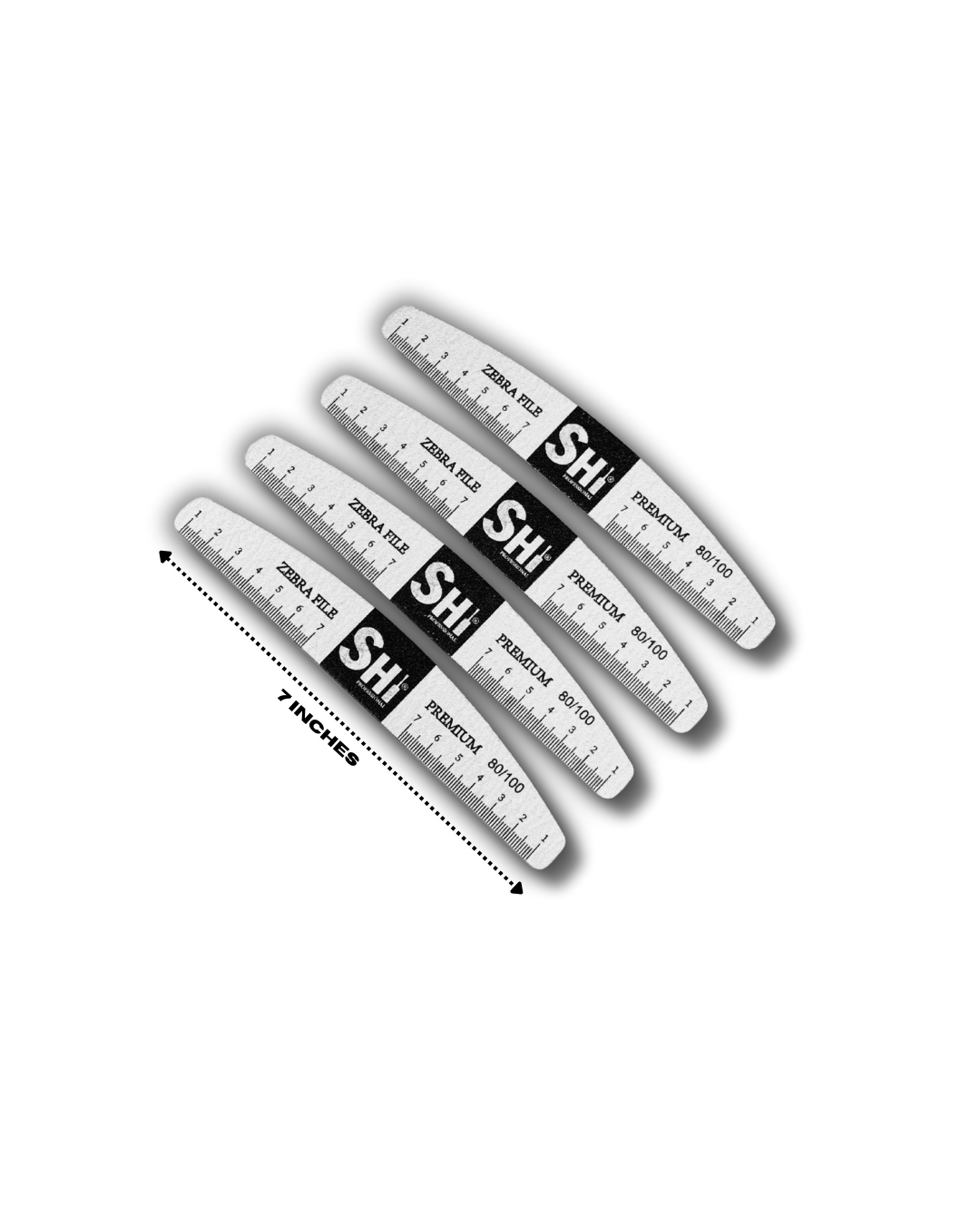 Elevate your nail care with SHi® Brand's Zebra Nail Files, meticulously crafted for professionals and enthusiasts alike.