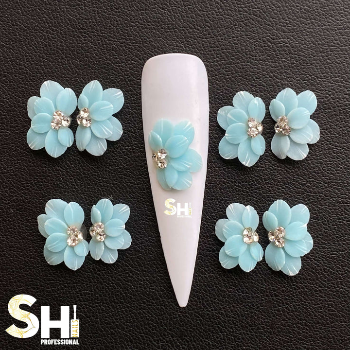 3-D Hawaiian Handcrafted Flowers Shi Professional